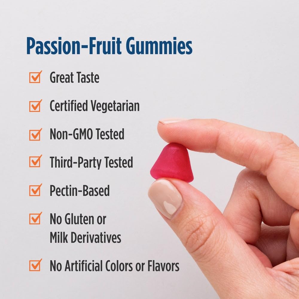 Nordic Naturals Vitamin D3 5000 Gummies - Passion Fruit, 30 Gummies, Pack of 2 | Vegetarian & Non-GMO