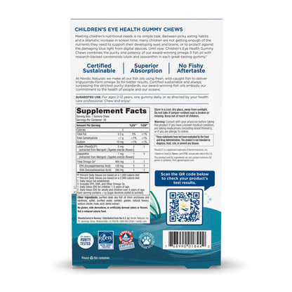 Nordic Naturals Children's Eye Health Gummies, Strawberry Lemonade - 30 Gummies