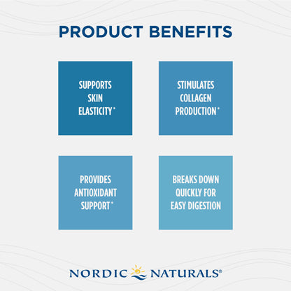 Nordic Beauty Marine Collagen Powder Strawberry – 5.29 oz | Nordic Naturals