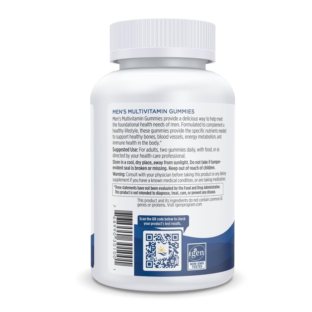 Nordic Naturals Men's Multivitamin Gummies - Mixed Berry (60 Gummies) | 30 Servings