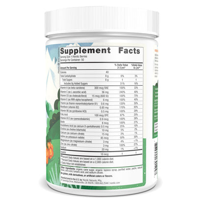 Nordic Naturals Nordic Berries Citrus - 200 Gummies (Ages 2+)