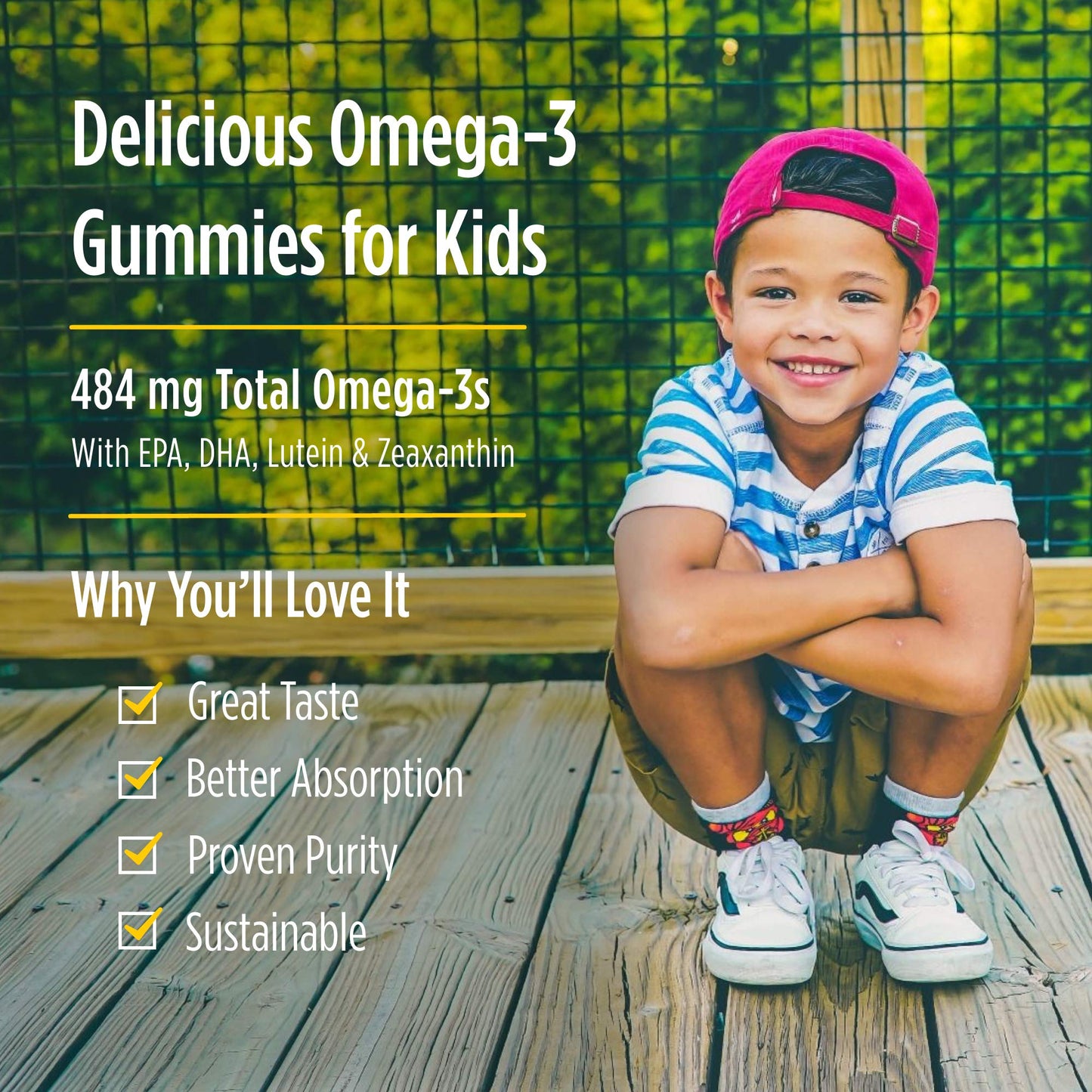 Nordic Naturals Children's Eye Health Gummies, Strawberry Lemonade - 30 Gummies
