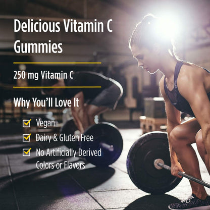 Nordic Naturals Vitamin C Gummies Sport – Tart Tangerine, 120 Gummies