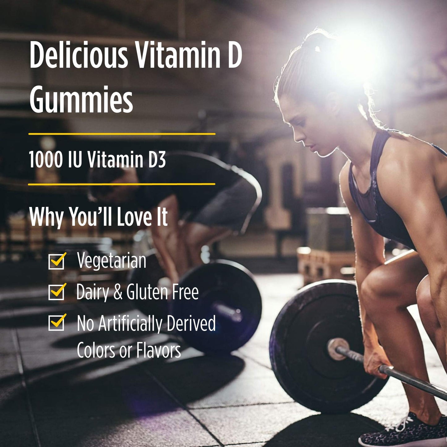 Nordic Naturals Vitamin D3 Gummies Sport - Wild Berry, 1000 IU | NSF Certified