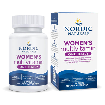 Nordic Naturals Women's Multivitamin One Daily - Skin, Hair, Energy & Immunity