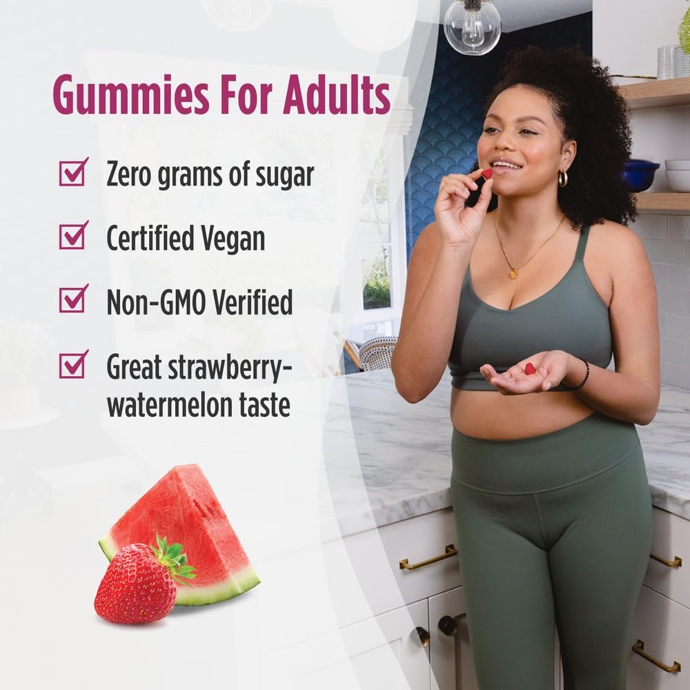 Nordic Naturals Zero Sugar Probiotic Gummies - Strawberry Watermelon, 40 Gummies | Digestive & Immune Support