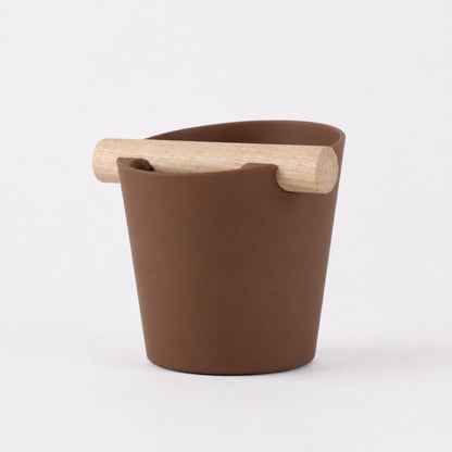 Nordic Espresso Knock Box with Oak Bar KNOCDIC®