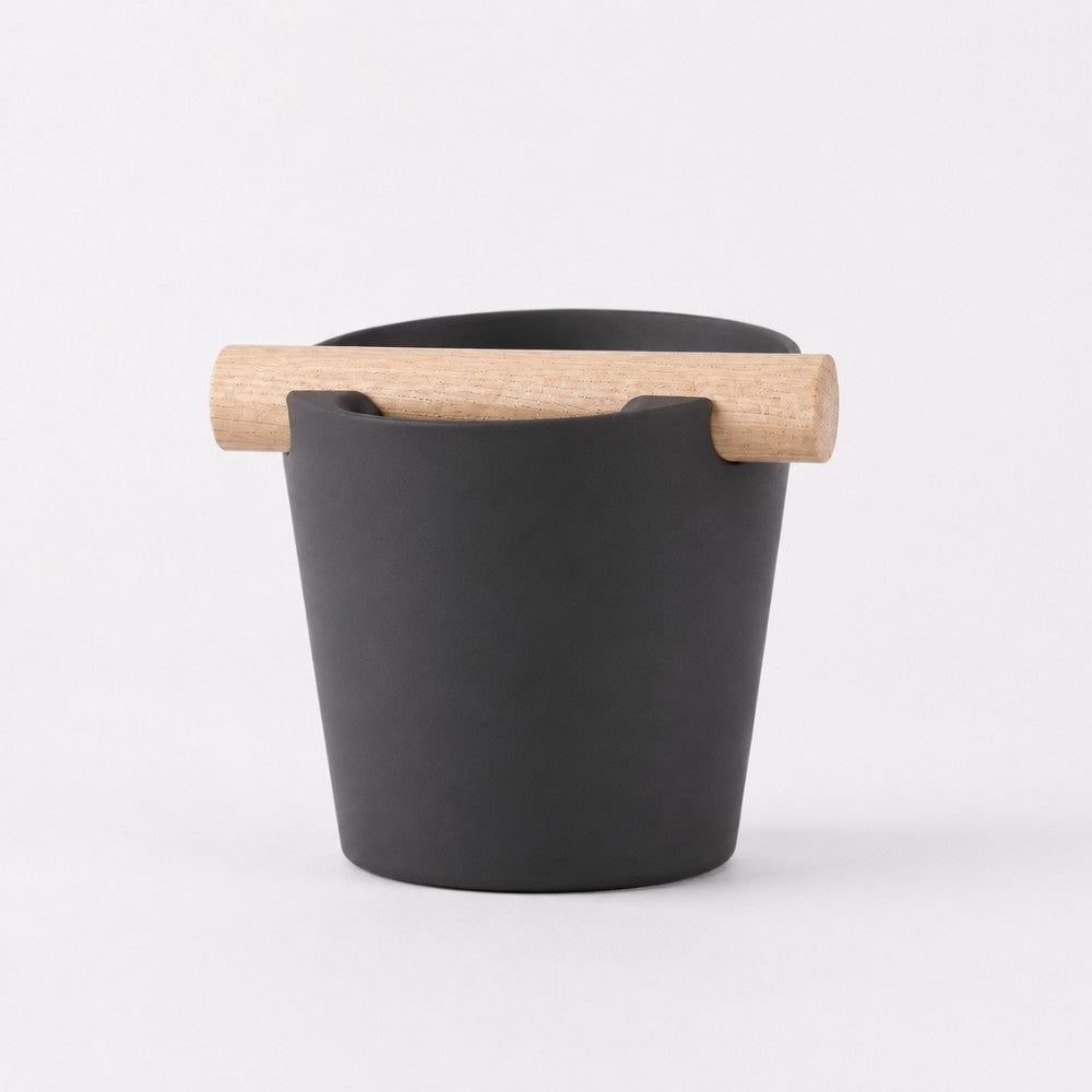 Nordic Espresso Knock Box with Oak Bar KNOCDIC®