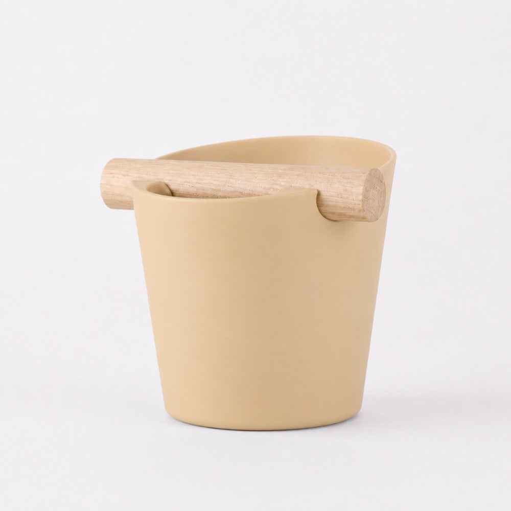 Nordic Espresso Knock Box with Oak Bar KNOCDIC®