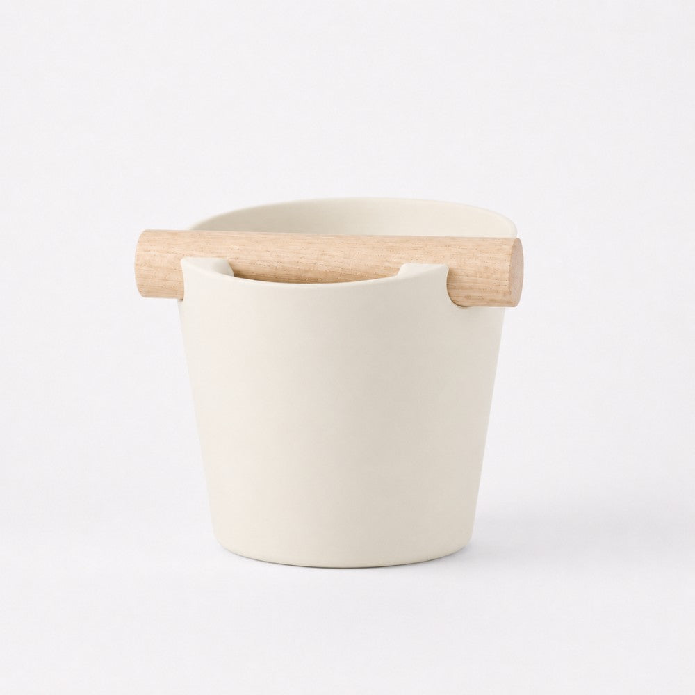 Nordic Espresso Knock Box with Oak Bar KNOCDIC®