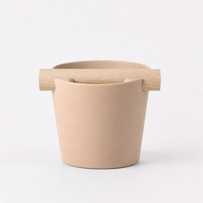 Nordic Espresso Knock Box with Oak Bar KNOCDIC®