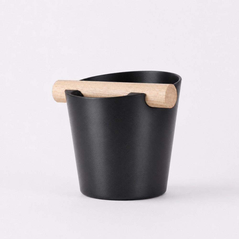 Nordic Espresso Knock Box with Oak Bar KNOCDIC®