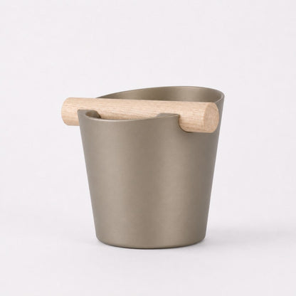 Nordic Espresso Knock Box with Oak Bar KNOCDIC®