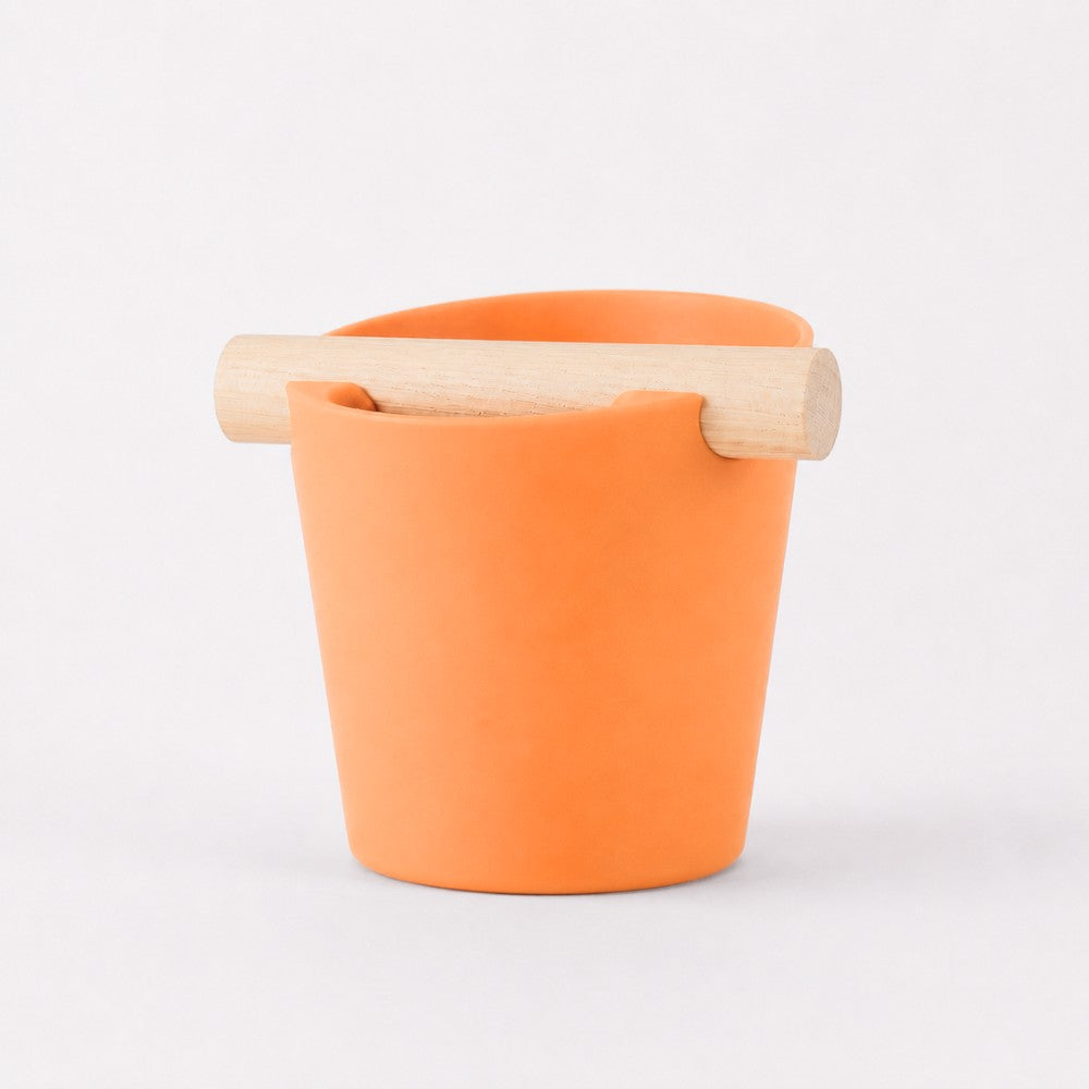 Nordic Espresso Knock Box with Oak Bar KNOCDIC®