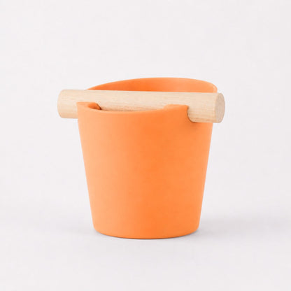 Nordic Espresso Knock Box with Oak Bar KNOCDIC®