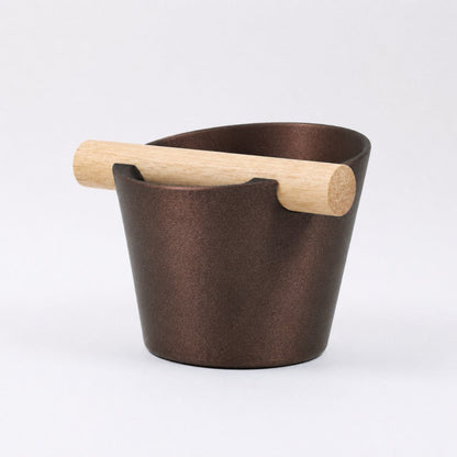 Nordic Espresso Knock Box with Oak Bar KNOCDIC®