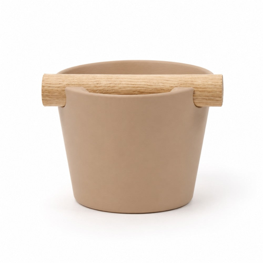 Nordic Espresso Knock Box with Oak Bar KNOCDIC®