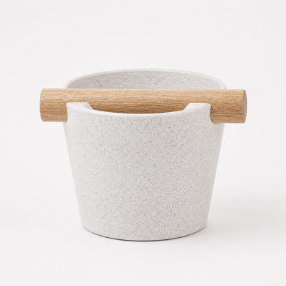 Nordic Espresso Knock Box with Oak Bar KNOCDIC®