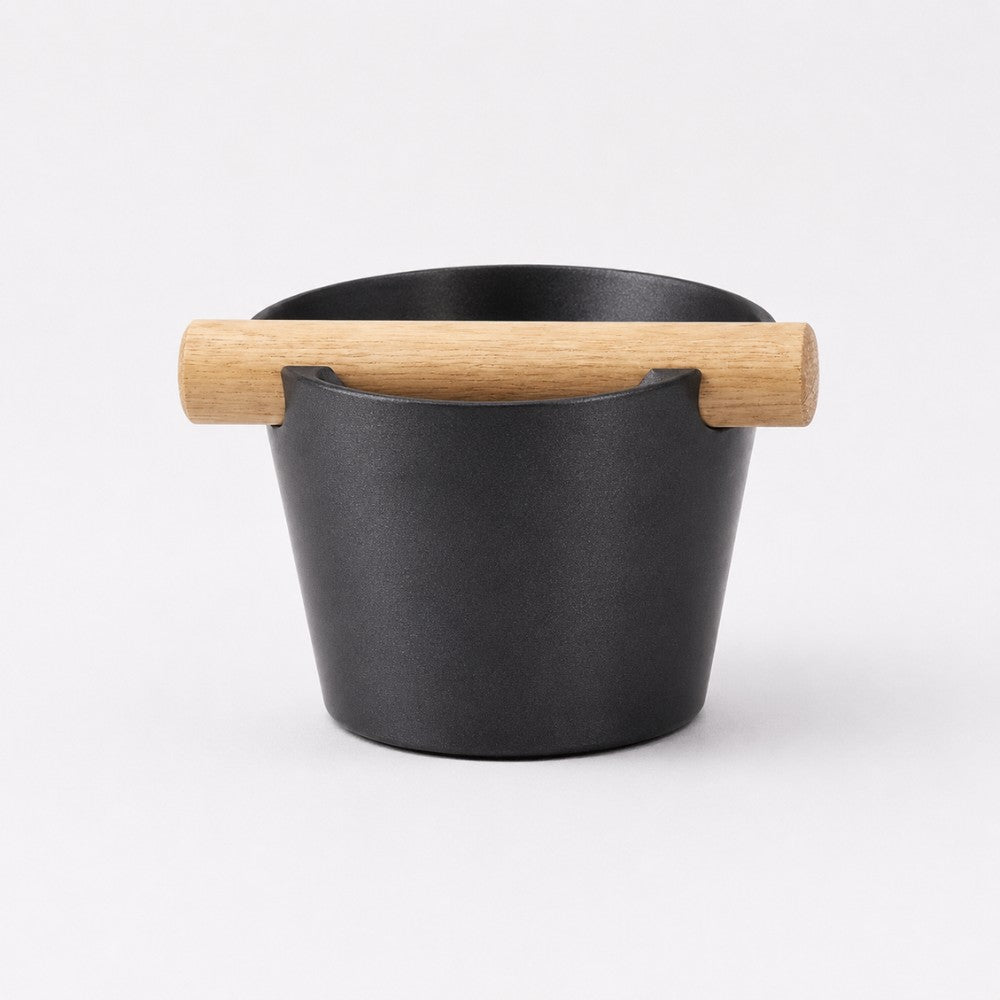 Nordic Espresso Knock Box with Oak Bar KNOCDIC®
