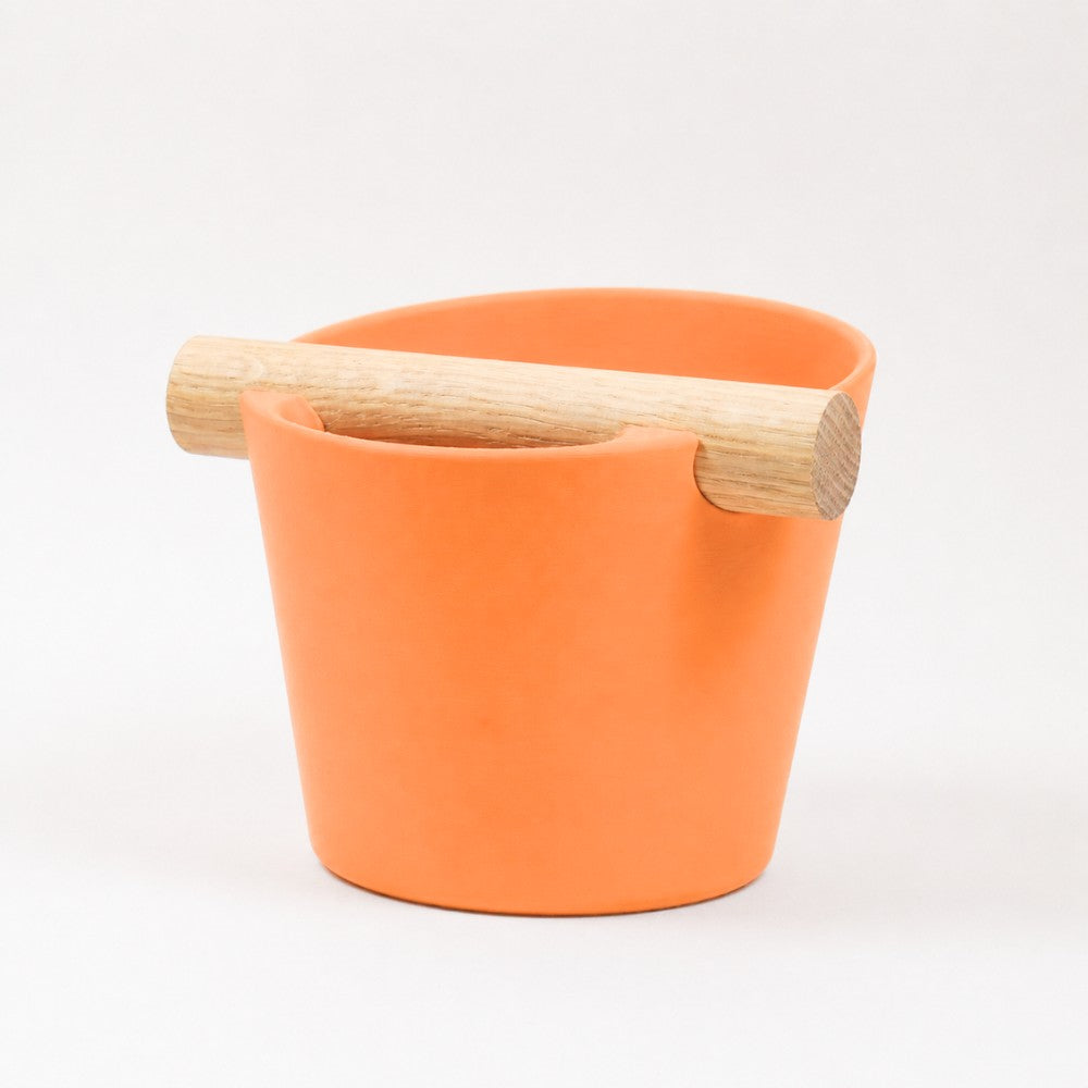 Nordic Espresso Knock Box with Oak Bar KNOCDIC®