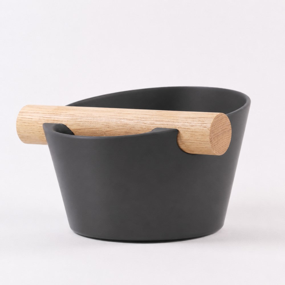Nordic Espresso Knock Box with Oak Bar KNOCDIC®