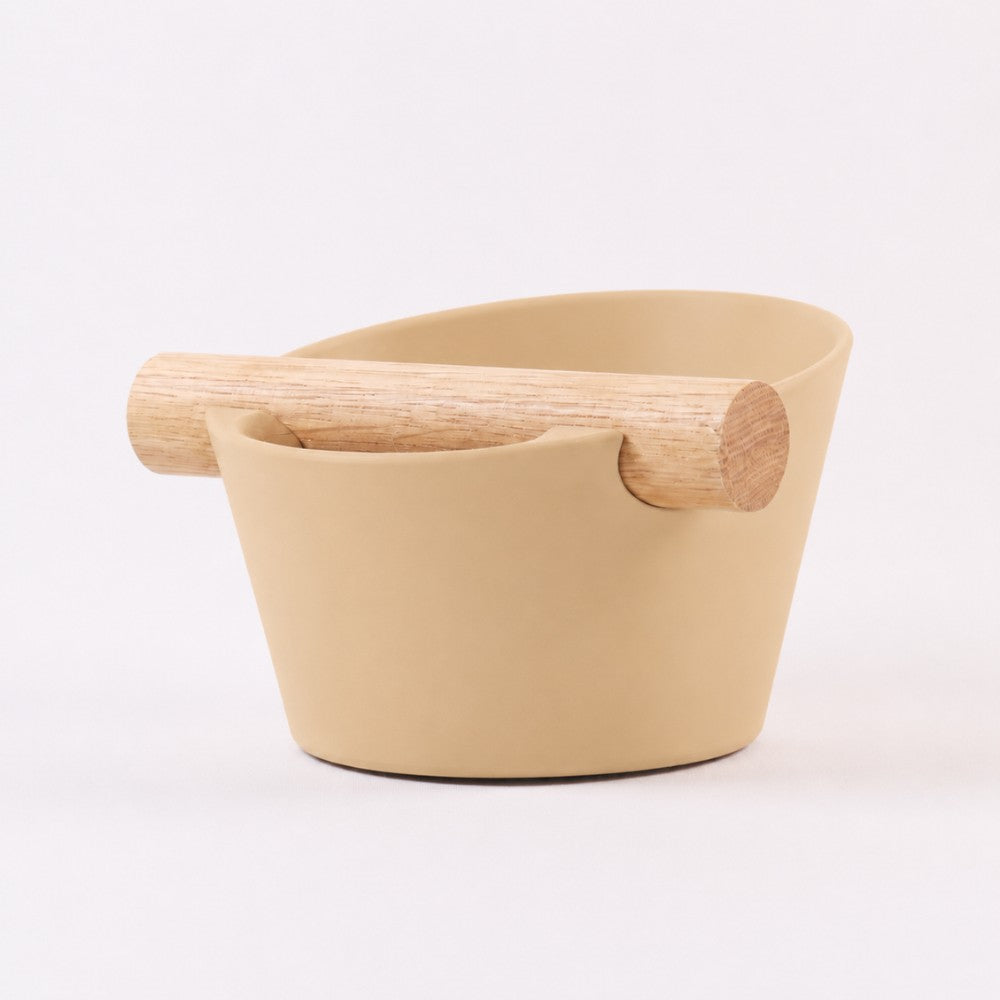 Nordic Espresso Knock Box with Oak Bar KNOCDIC®