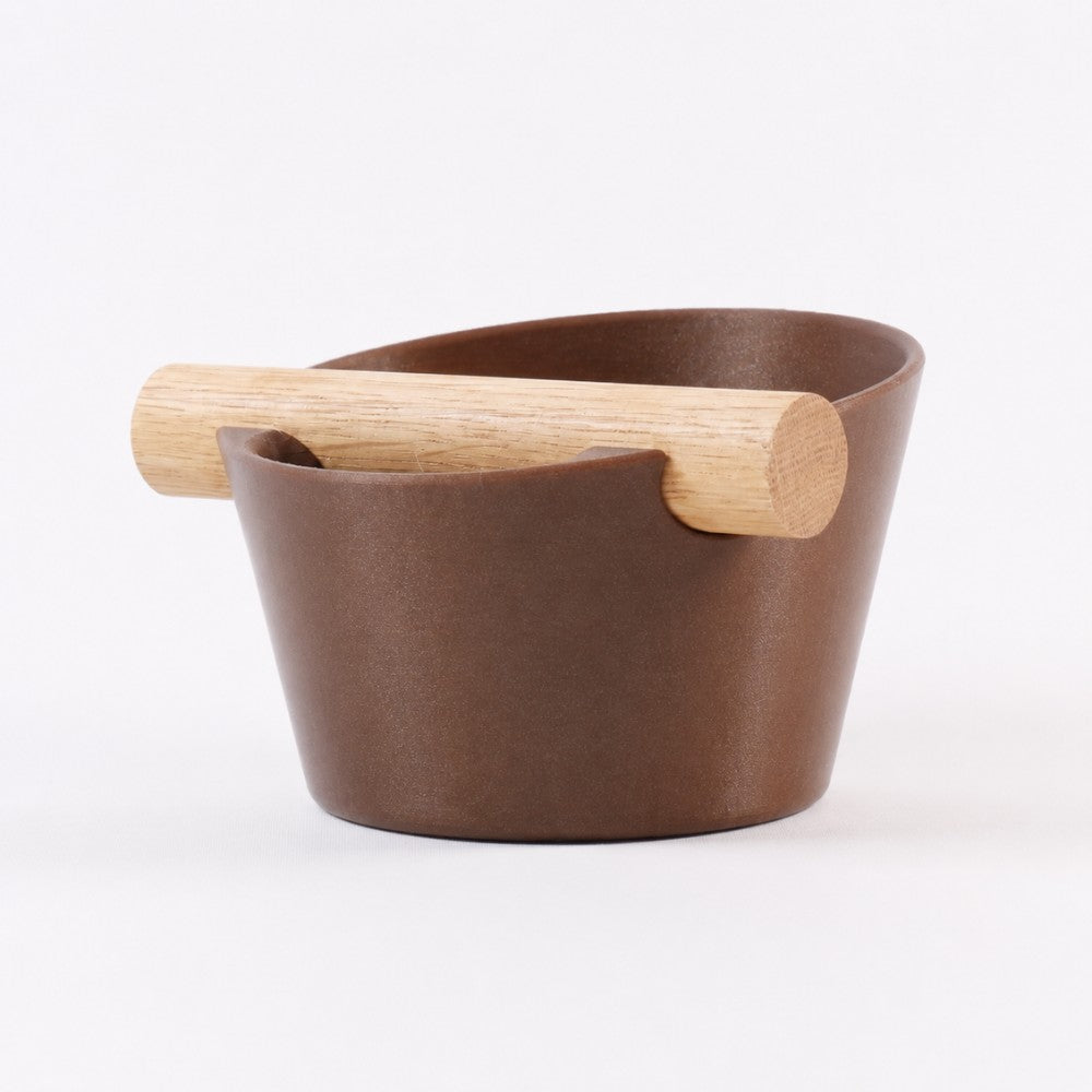 Nordic Espresso Knock Box with Oak Bar KNOCDIC®
