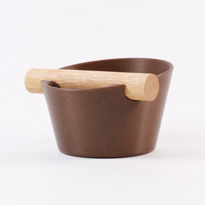 Nordic Espresso Knock Box with Oak Bar KNOCDIC®