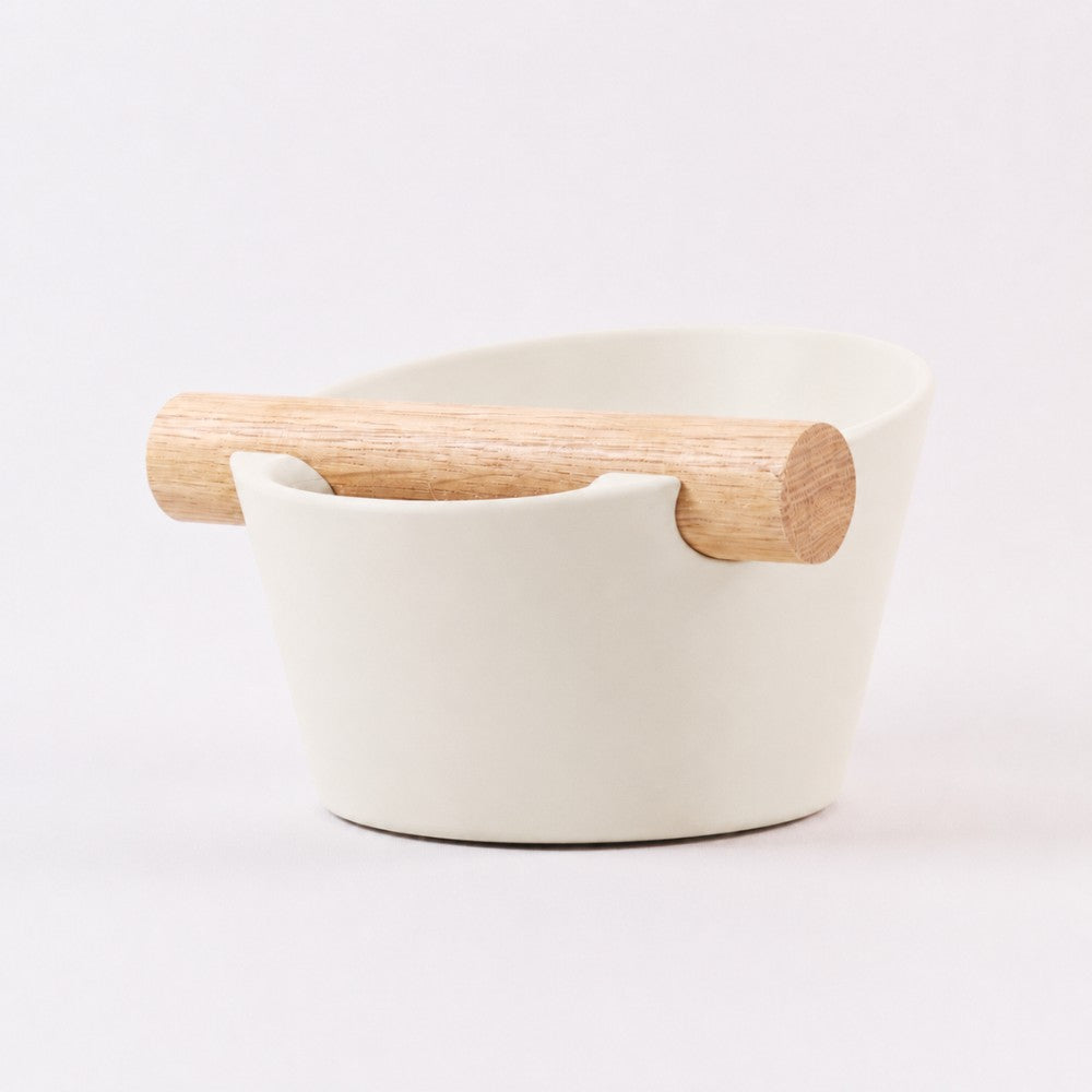 Nordic Espresso Knock Box with Oak Bar KNOCDIC®