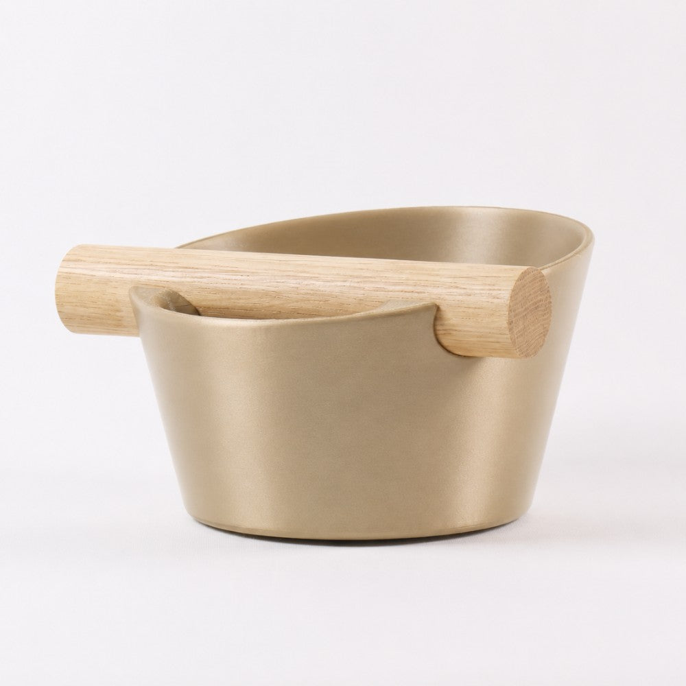 Nordic Espresso Knock Box with Oak Bar KNOCDIC®