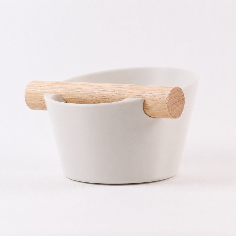 Nordic Espresso Knock Box with Oak Bar KNOCDIC®