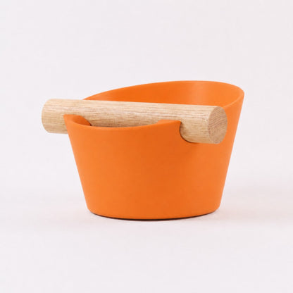 Nordic Espresso Knock Box with Oak Bar KNOCDIC®