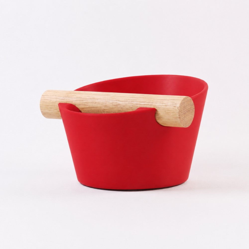 Nordic Espresso Knock Box with Oak Bar KNOCDIC®