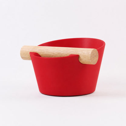 Nordic Espresso Knock Box with Oak Bar KNOCDIC®