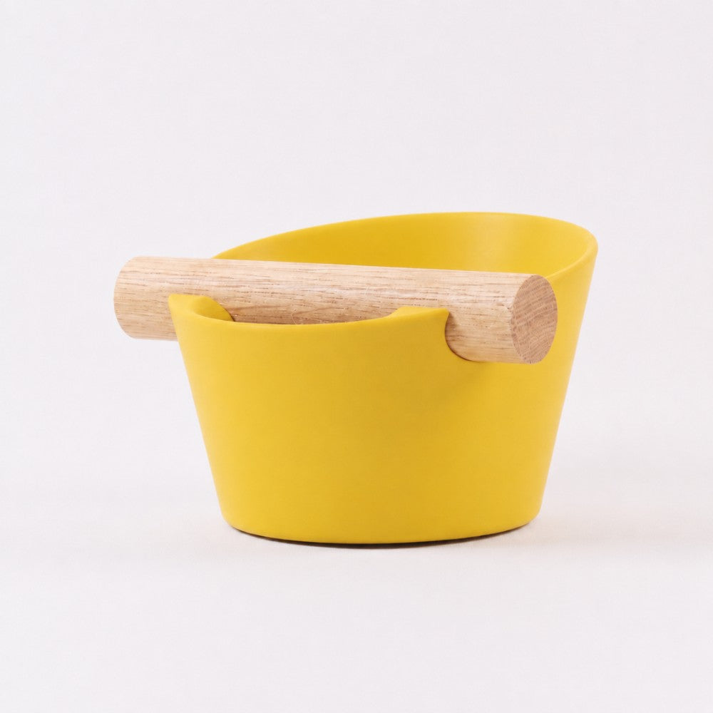 Nordic Espresso Knock Box with Oak Bar KNOCDIC®