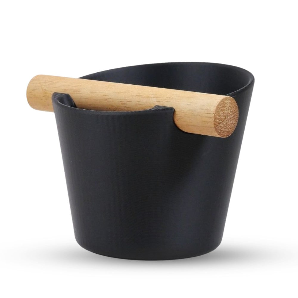 Nordic Espresso Knock Box with Oak Bar KNOCDIC®