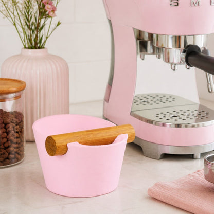 Nordic Espresso Knock Box with Oak Bar KNOCDIC®