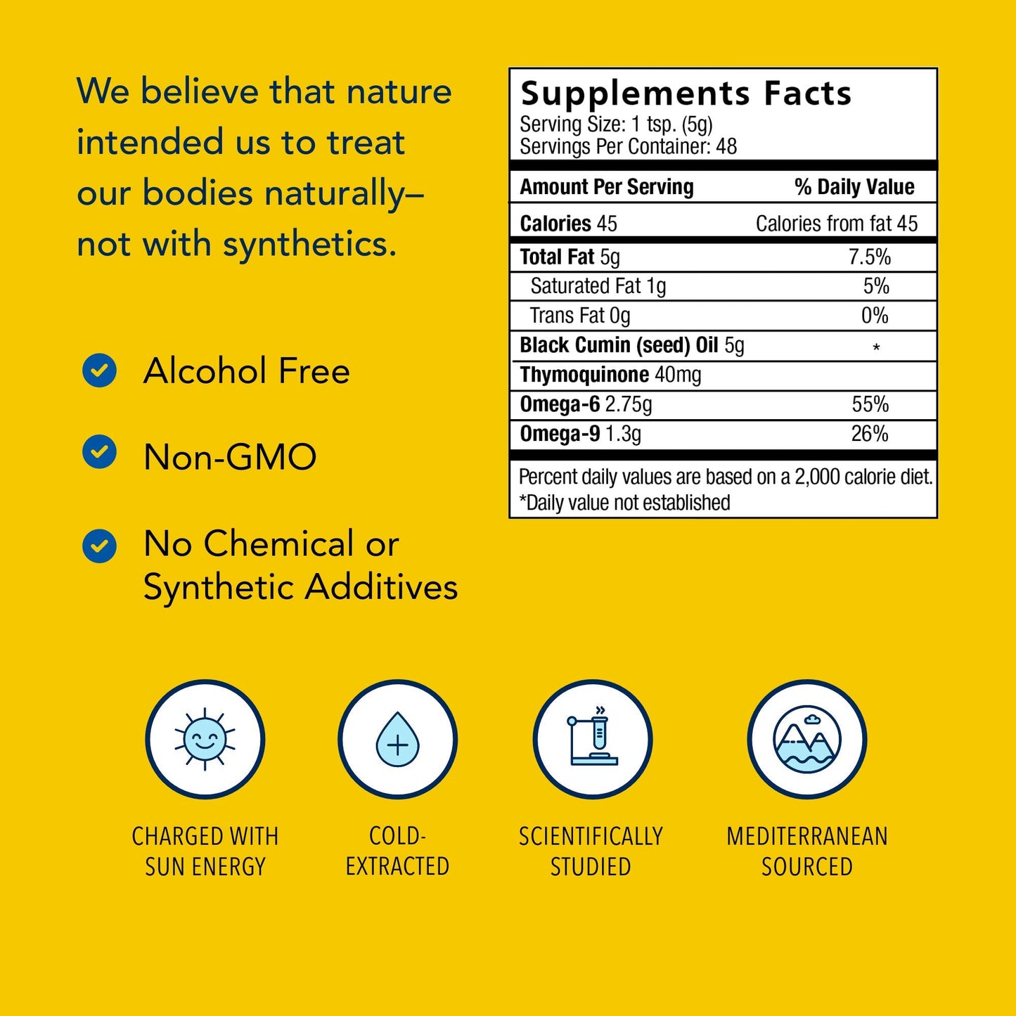 North American Herb & Spice Black Seed Oil 8 fl oz | Oreganol P73 Oregano Oil | Non-GMO | 48 Servings