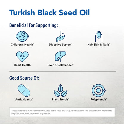 North American Herb & Spice Black Seed Oil 32 fl. oz. – Cardiovascular, Digestive & Immune Support – Non-GMO
