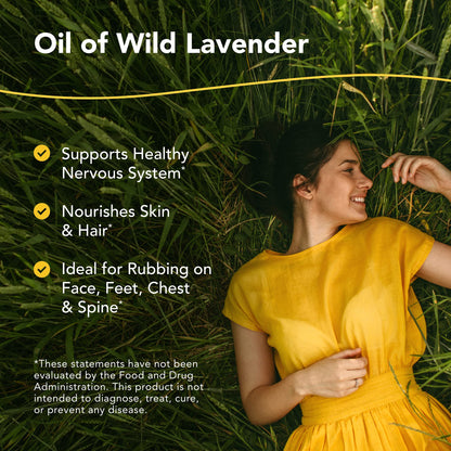 North American Herb & Spice Lavenol - Wild Lavender Oil, 1 oz, Mountain-Grown, Non-GMO