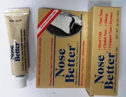Nose Better Non-Greasy Aromatic Relief Gel, 0.46 oz – Nasal Comfort