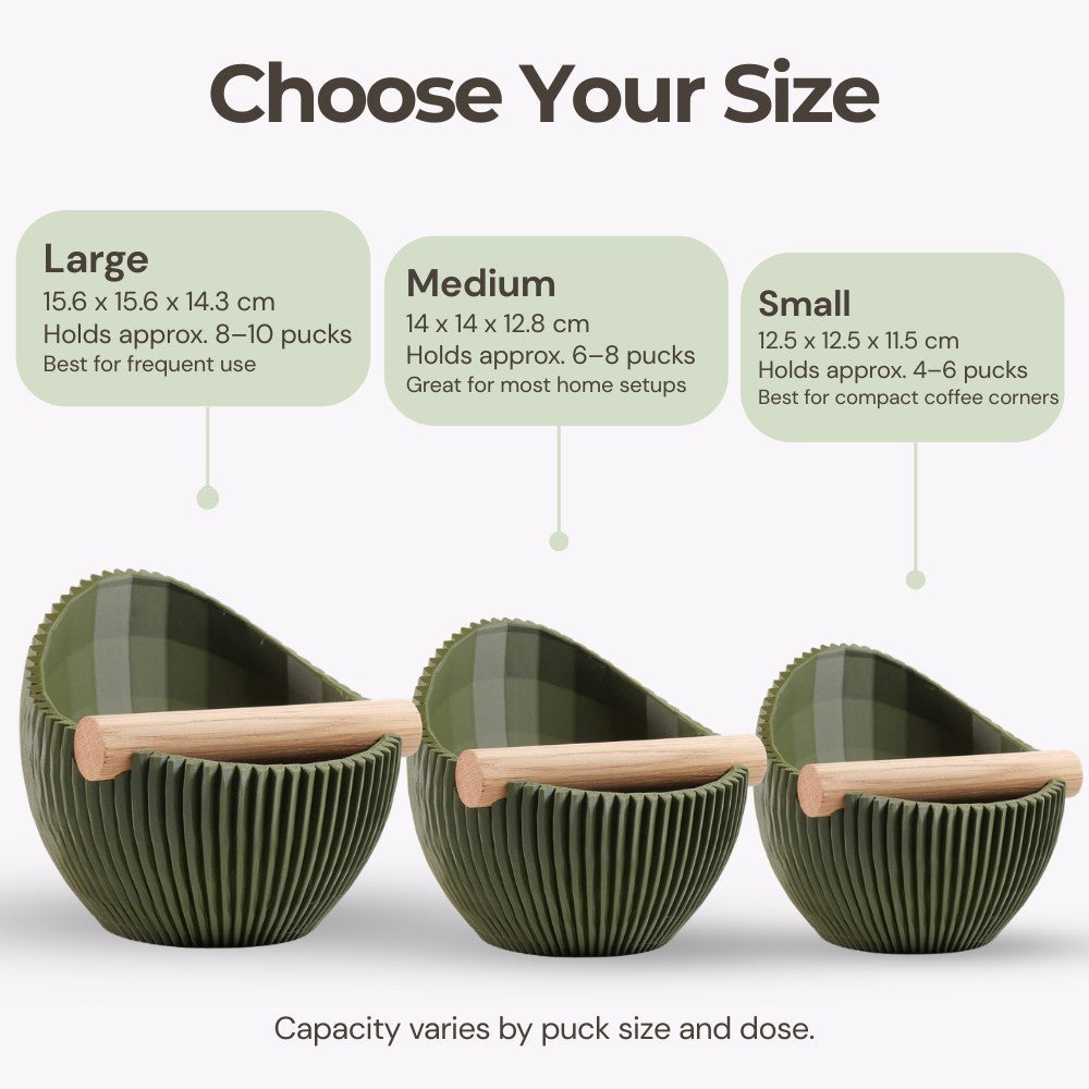 The Nova Sculptural Espresso Knock Box KNOCDIC®