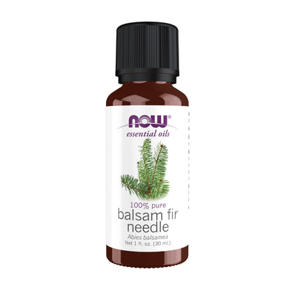 NOW Essential Oils – Balsam Fir Needle Oil | Woodsy Aromatherapy, Steam Distilled, 100% Pure, Vegan, 1 oz
