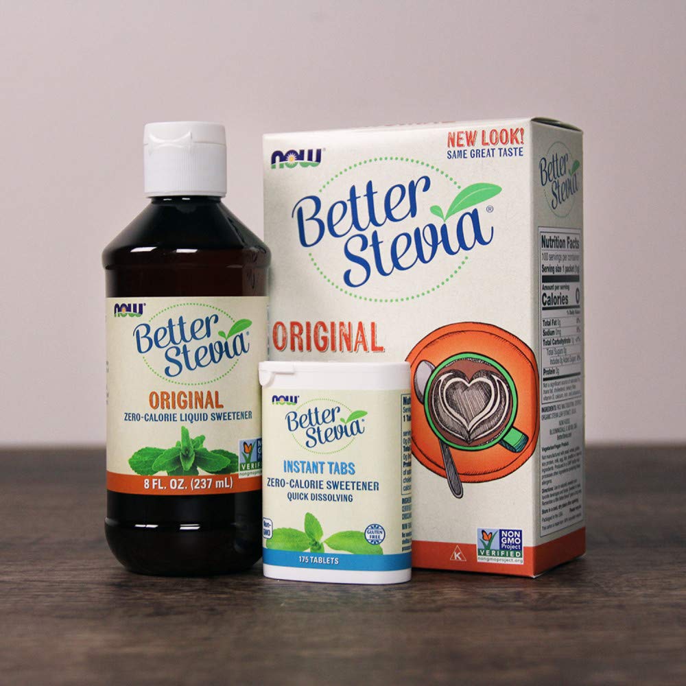 Now Foods BetterStevia Original Liquid Extract — 2 x 8 oz Bottles