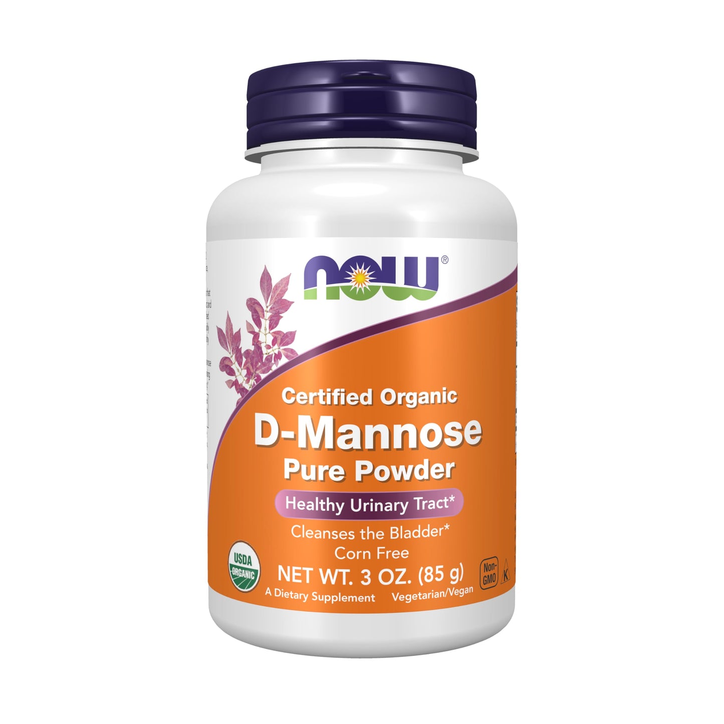 NOW Supplements D-Mannose Powder for Immune Support – Non-GMO, Urinary Tract Health | 3 oz