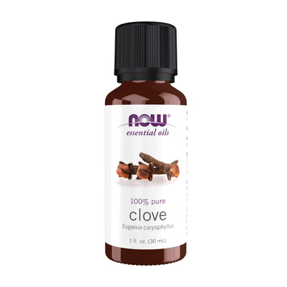 NOW Essential Oils Clove Oil – Balancing Aromatherapy, 1-Ounce