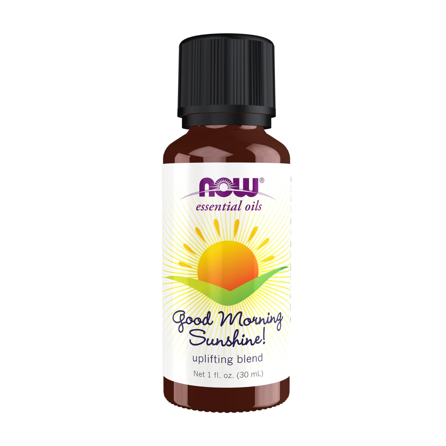 NOW Essential Oils Good Morning Sunshine Aromatherapy Blend – 1 oz | Pure Essential Oils