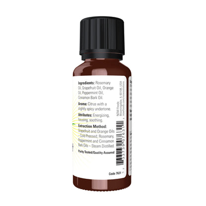 NOW Essential Oils Good Morning Sunshine Aromatherapy Blend – 1 oz | Pure Essential Oils