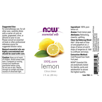 Now Foods 3-Pack Variety of Now Essential Oils Citrus Blend - Orange, Tangerine, Lemon