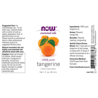 Now Foods 3-Pack Variety of Now Essential Oils Citrus Blend - Orange, Tangerine, Lemon